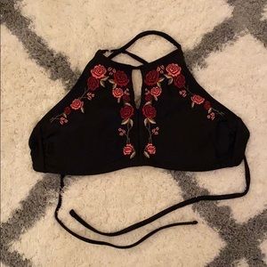 rose bikini top